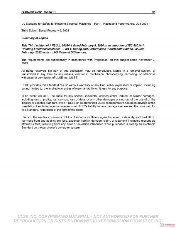 UL 60034-1 PDF UL 60034-1 PDF